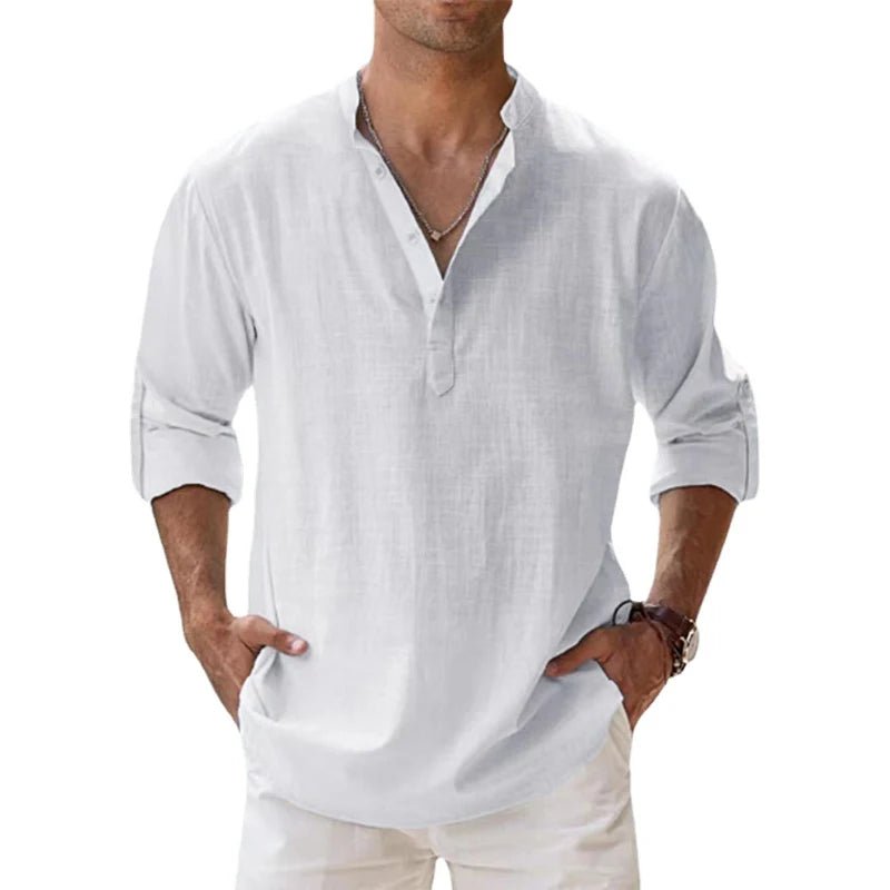 New Cotton Linen Shirts for Men - Derslash