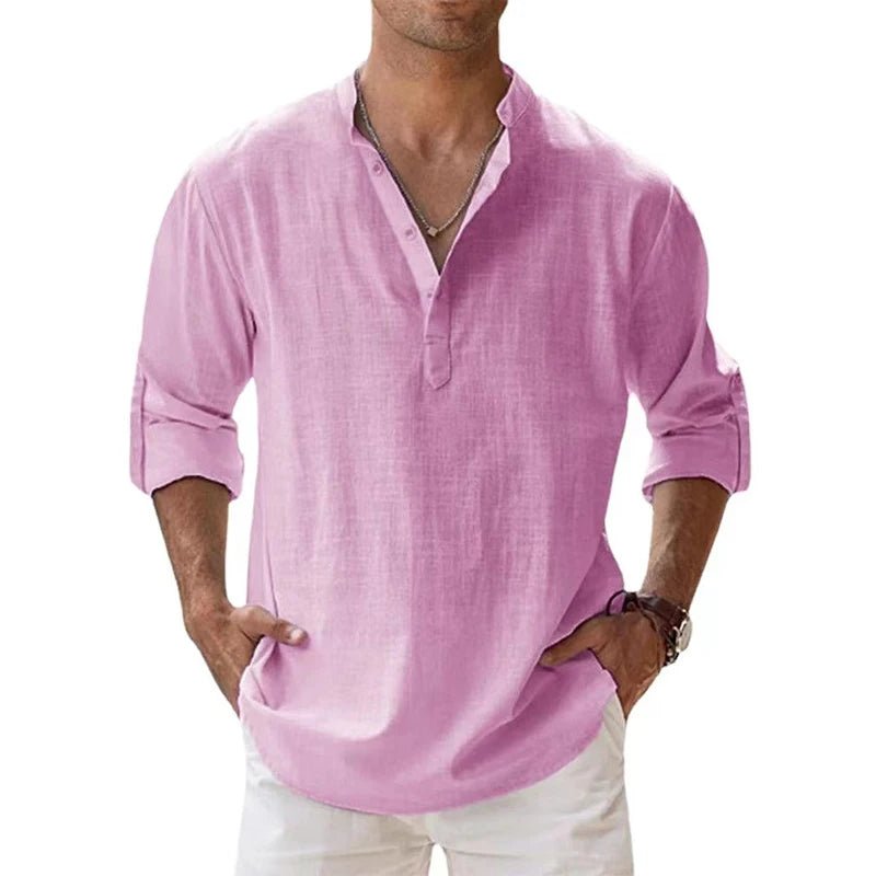 New Cotton Linen Shirts for Men - Derslash