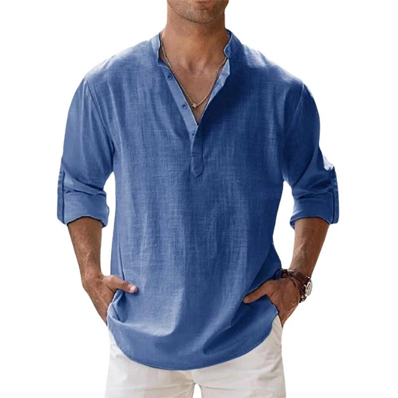 New Cotton Linen Shirts for Men - Derslash