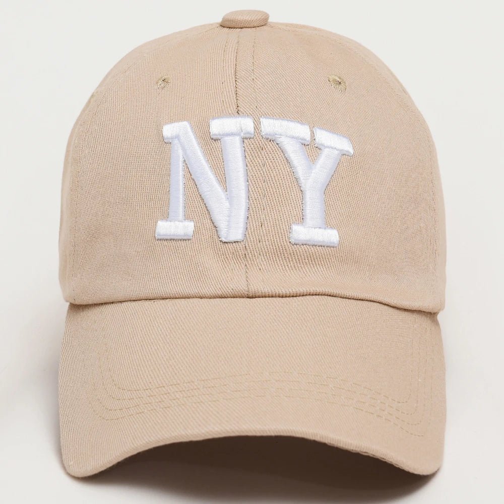 NY Embroidered Unisex Cap - Derslash