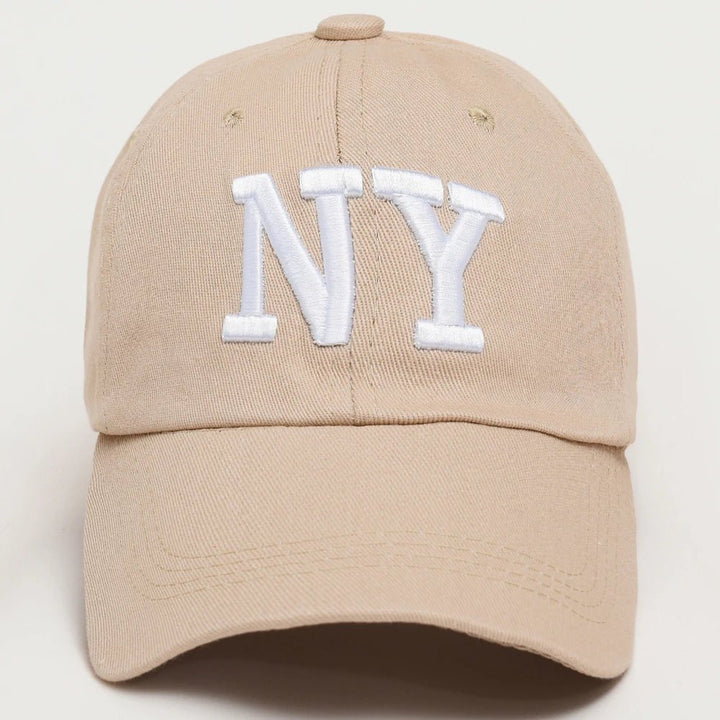 NY Embroidered Unisex Cap - Derslash