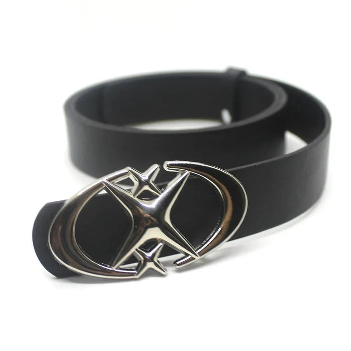 Punk Moon Star Buckle Belts - Derslash