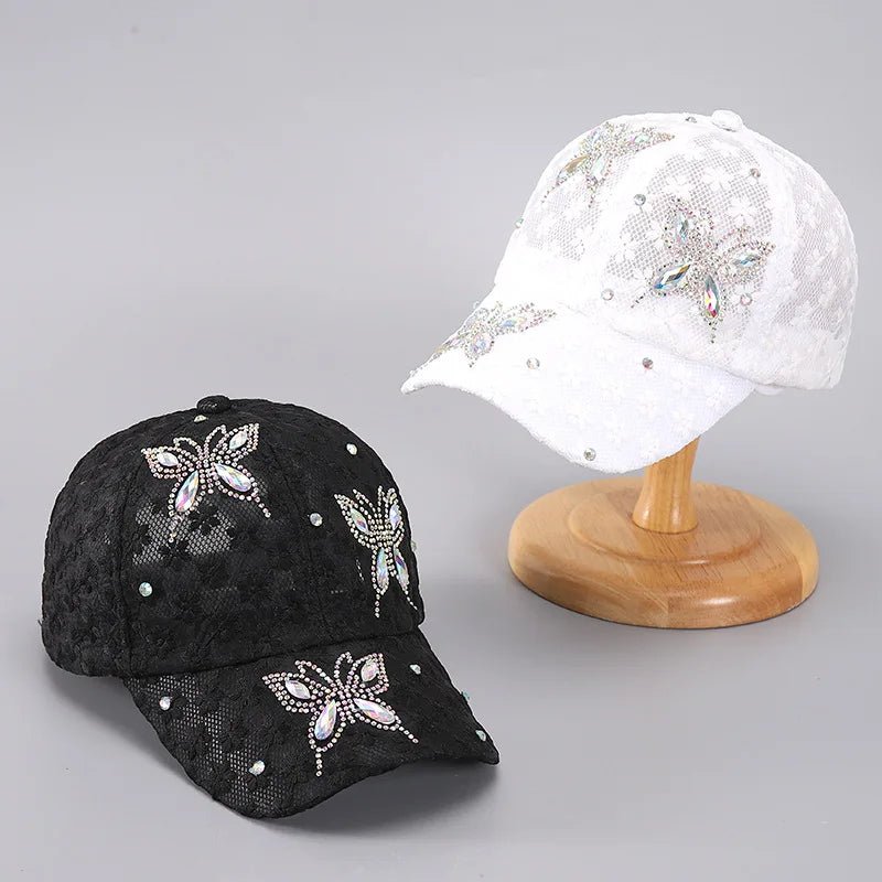 Rhinestone Design Caps - Derslash
