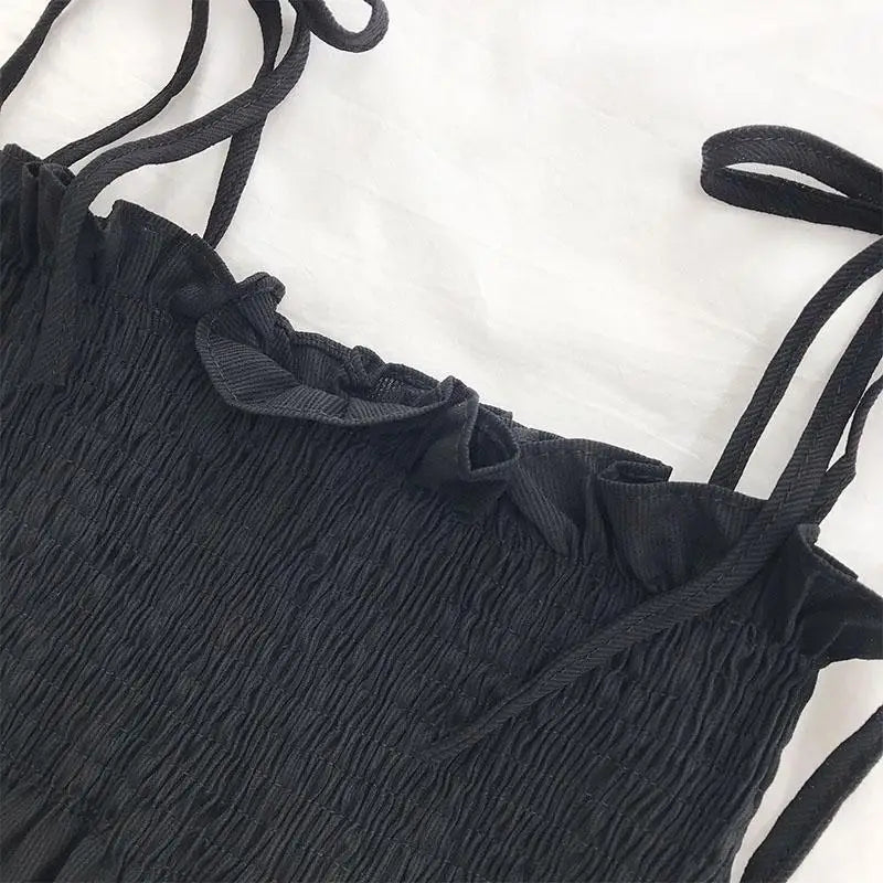 Sexy Black Tank Top - Derslash