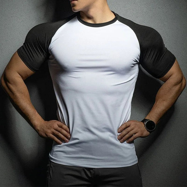 Short Sleeve Fitness Compression T - shirts - Derslash