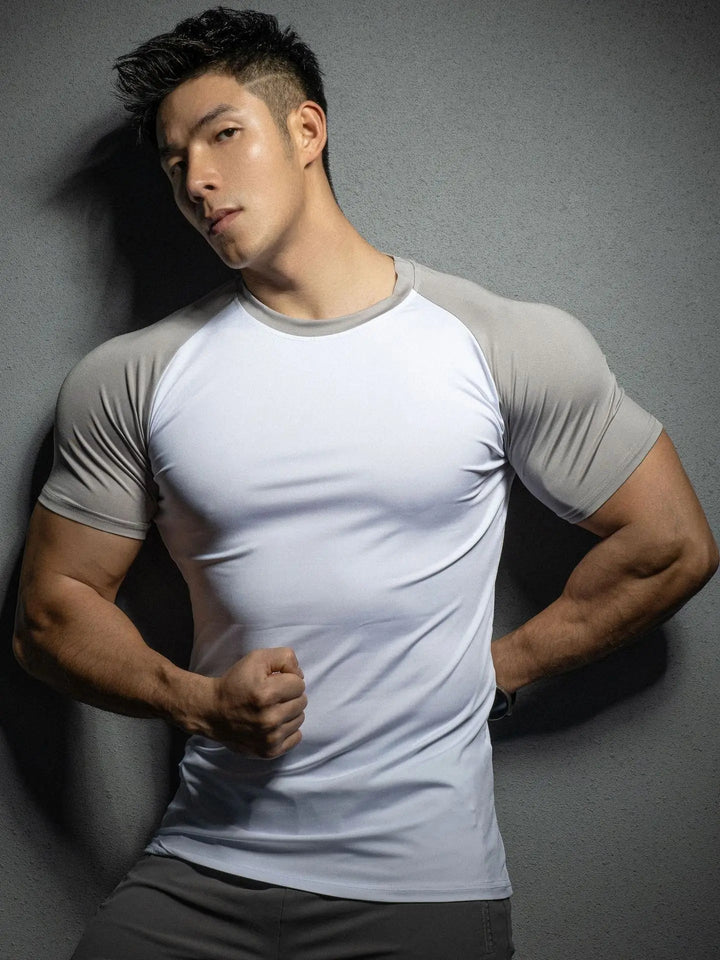 Short Sleeve Fitness Compression T - shirts - Derslash