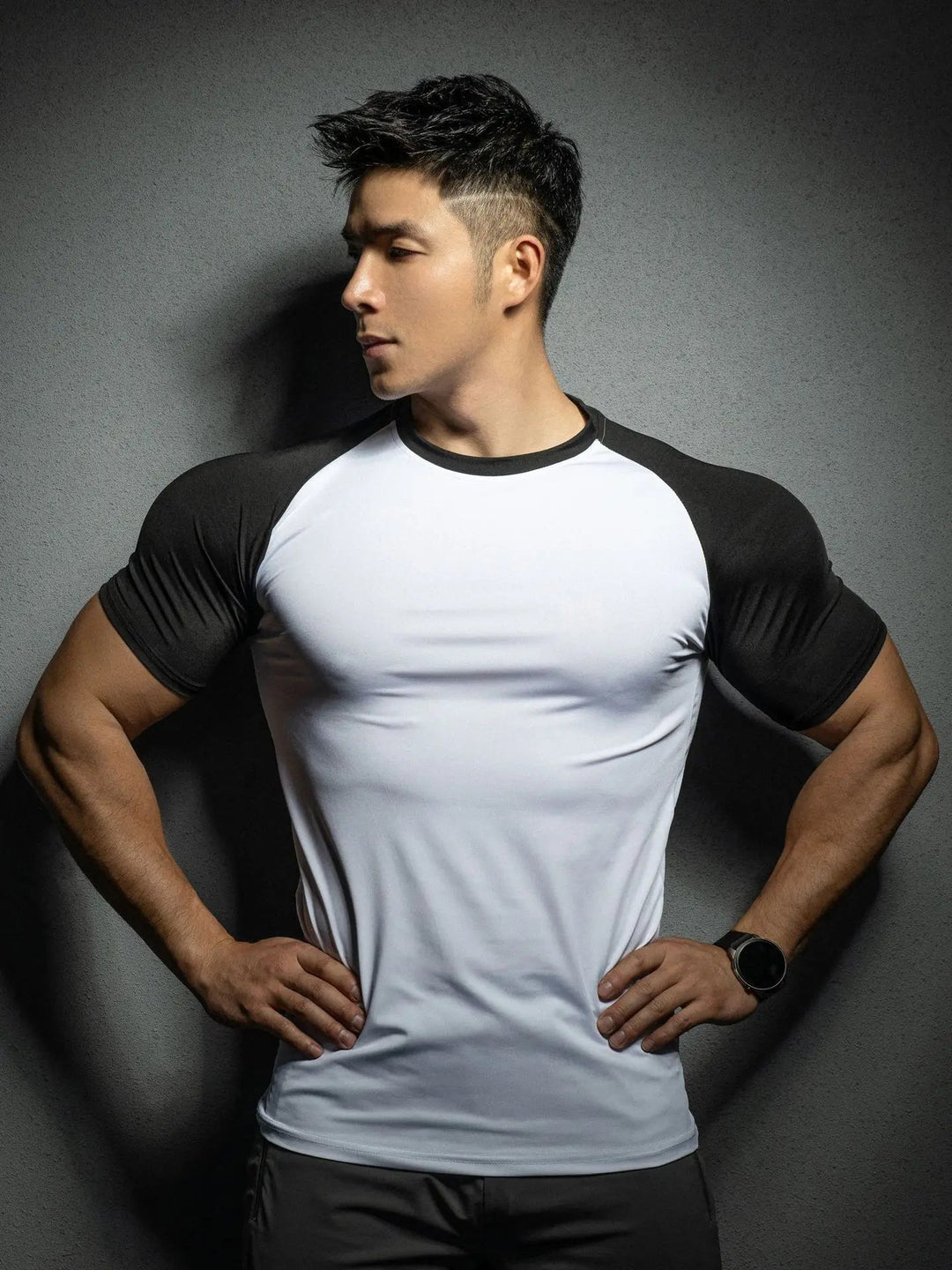 Short Sleeve Fitness Compression T - shirts - Derslash