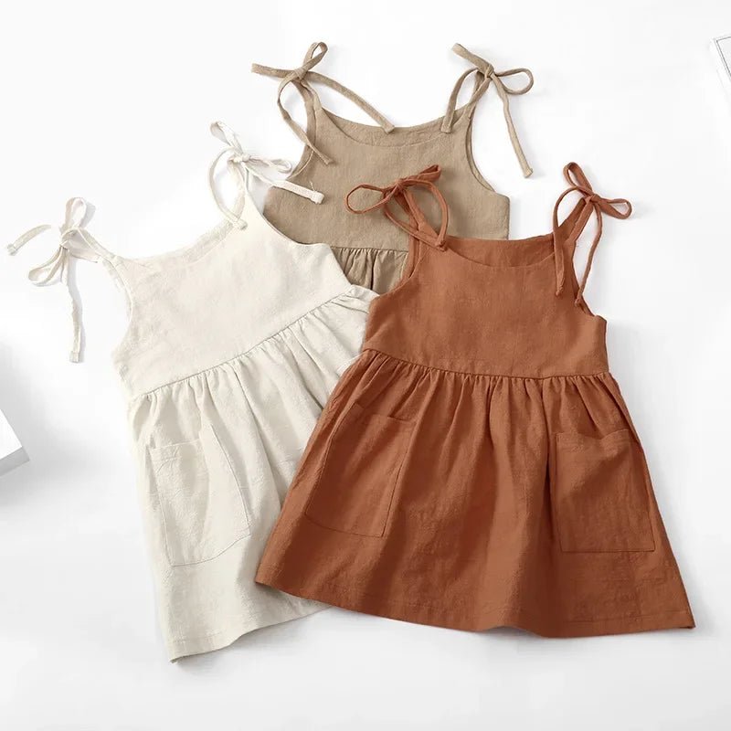 Sleeveless Children Dresses - Derslash