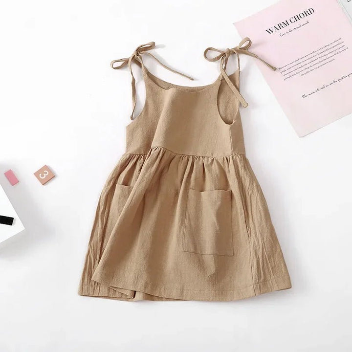 Sleeveless Children Dresses - Derslash