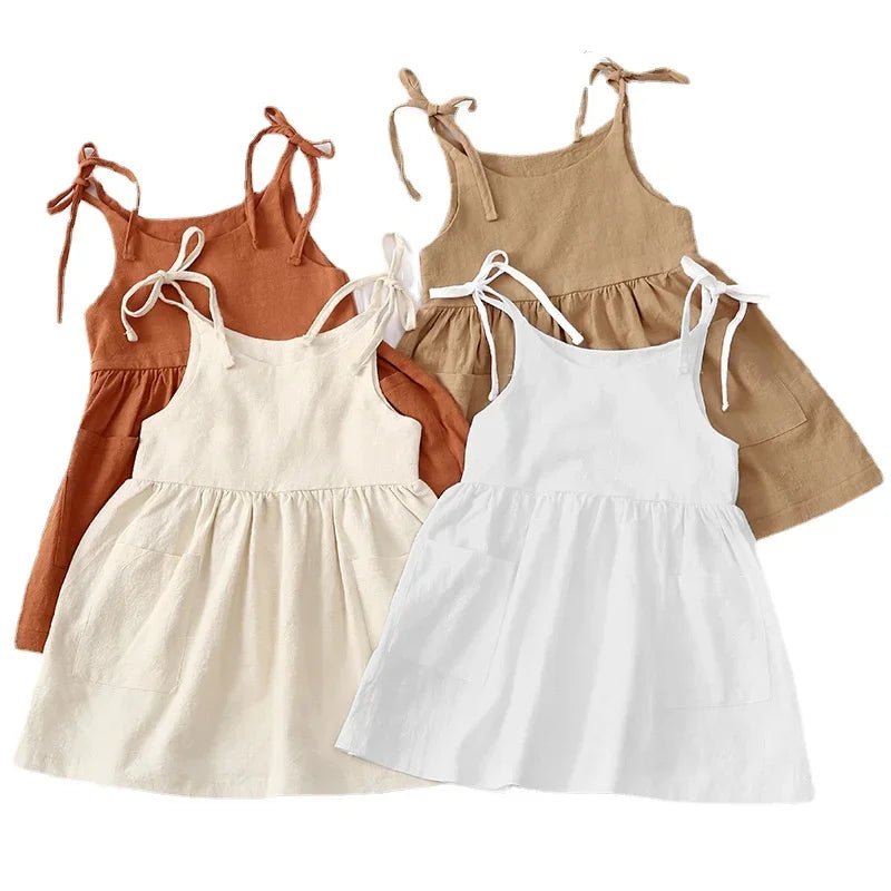 Sleeveless Children Dresses - Derslash