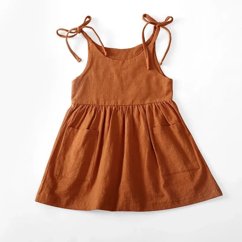 Sleeveless Children Dresses - Derslash