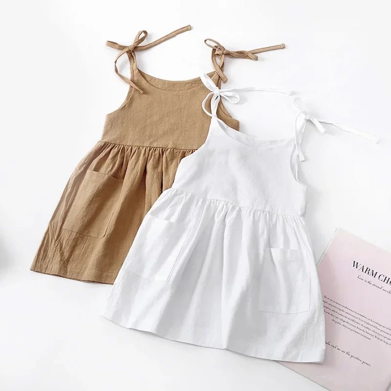 Sleeveless Children Dresses - Derslash