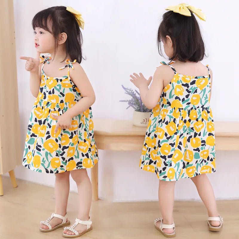 Sleeveless Suspender Dresses - Derslash