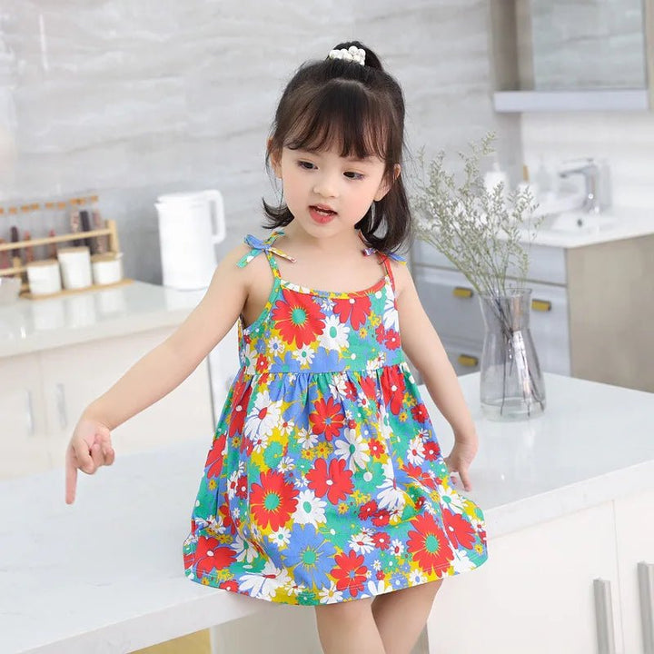 Sleeveless Suspender Dresses - Derslash