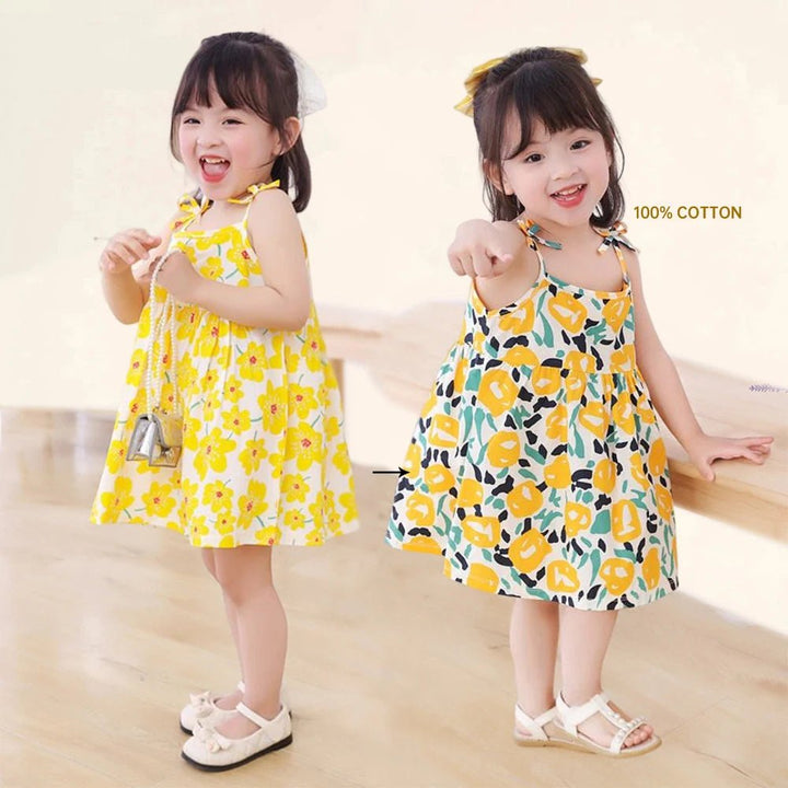 Sleeveless Suspender Dresses - Derslash