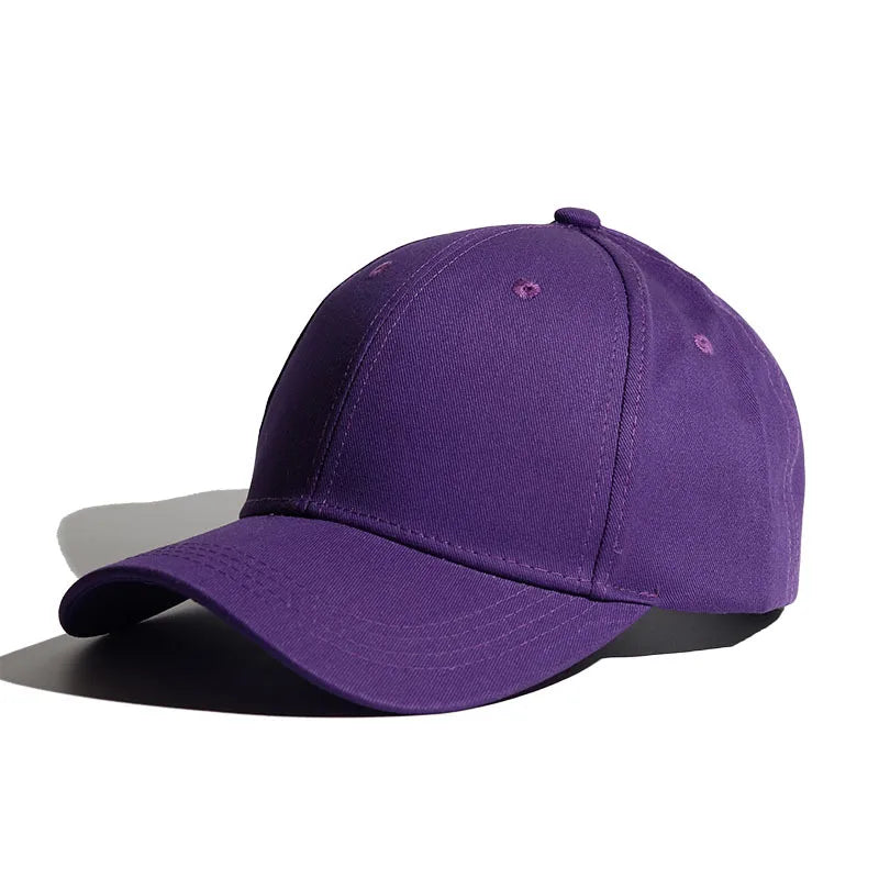 Solid High Ponytail Denim Baseball Caps - Derslash