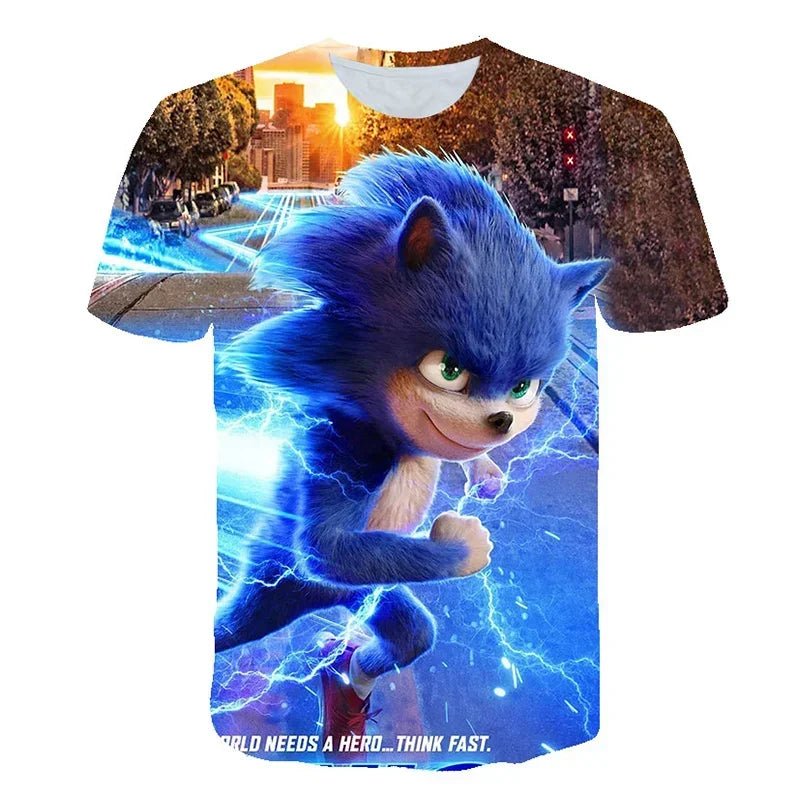 Sonic Tshirts For Kids - Derslash