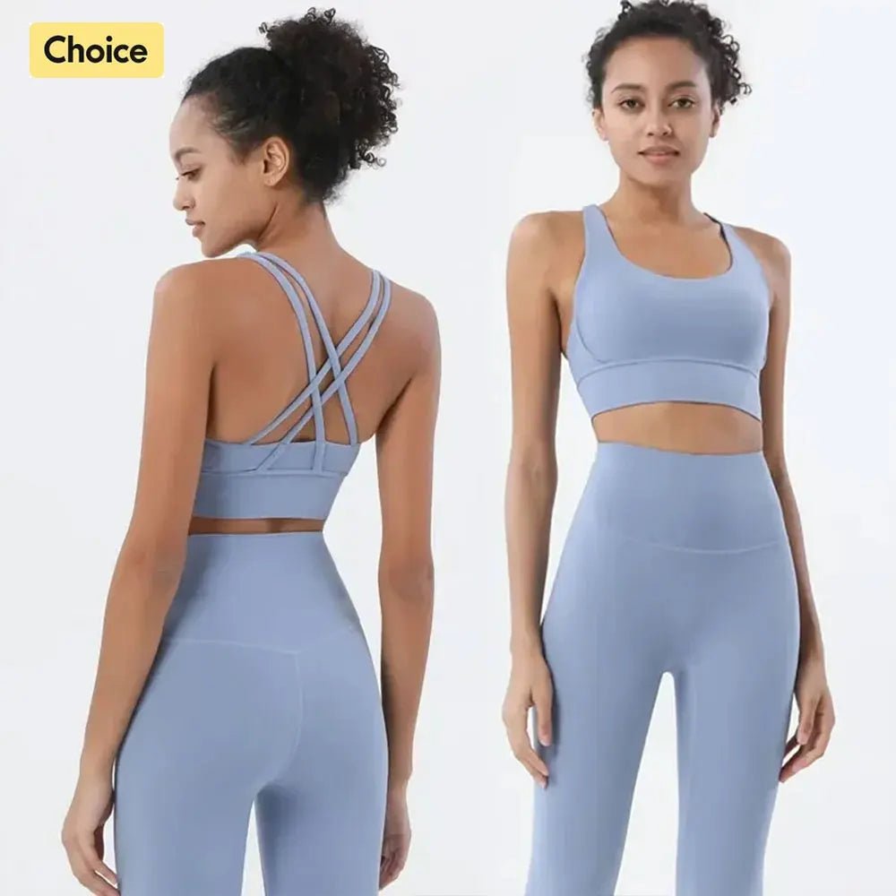 Stown Yoga Set Leggings And Tops - Derslash