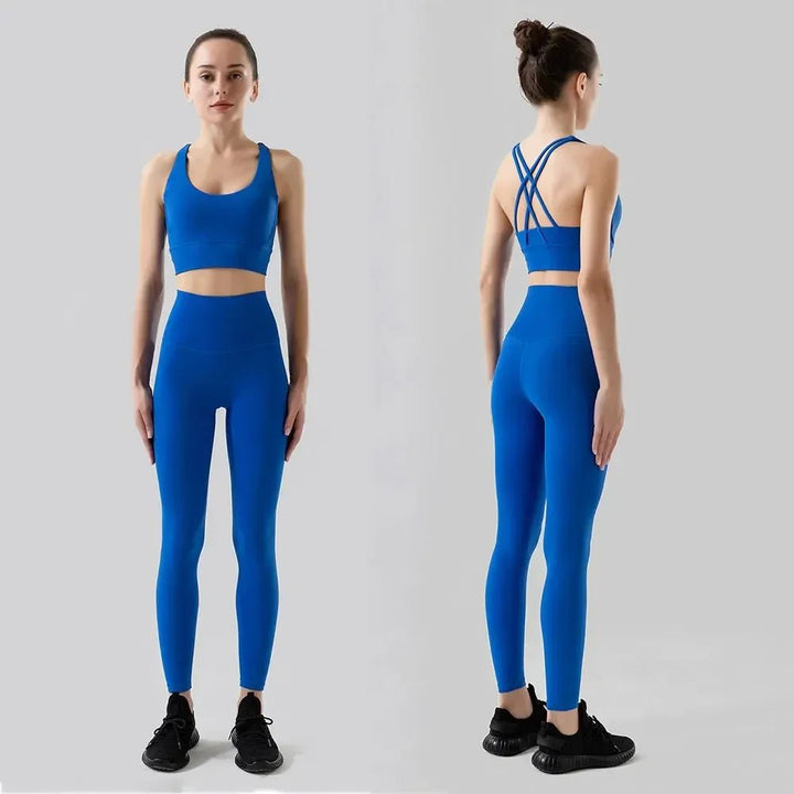 Stown Yoga Set Leggings And Tops - Derslash
