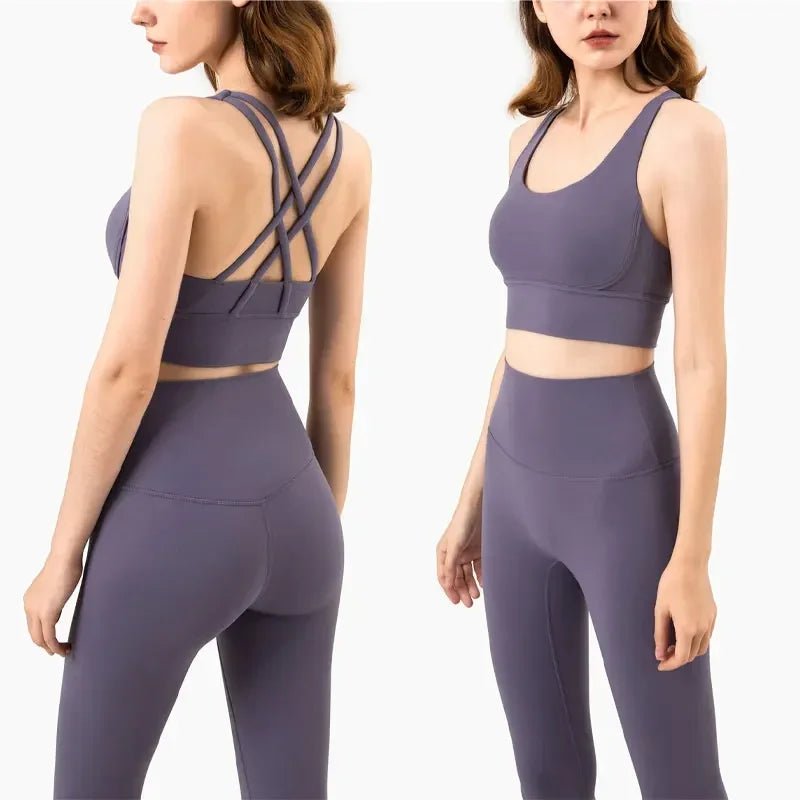 Stown Yoga Set Leggings And Tops - Derslash