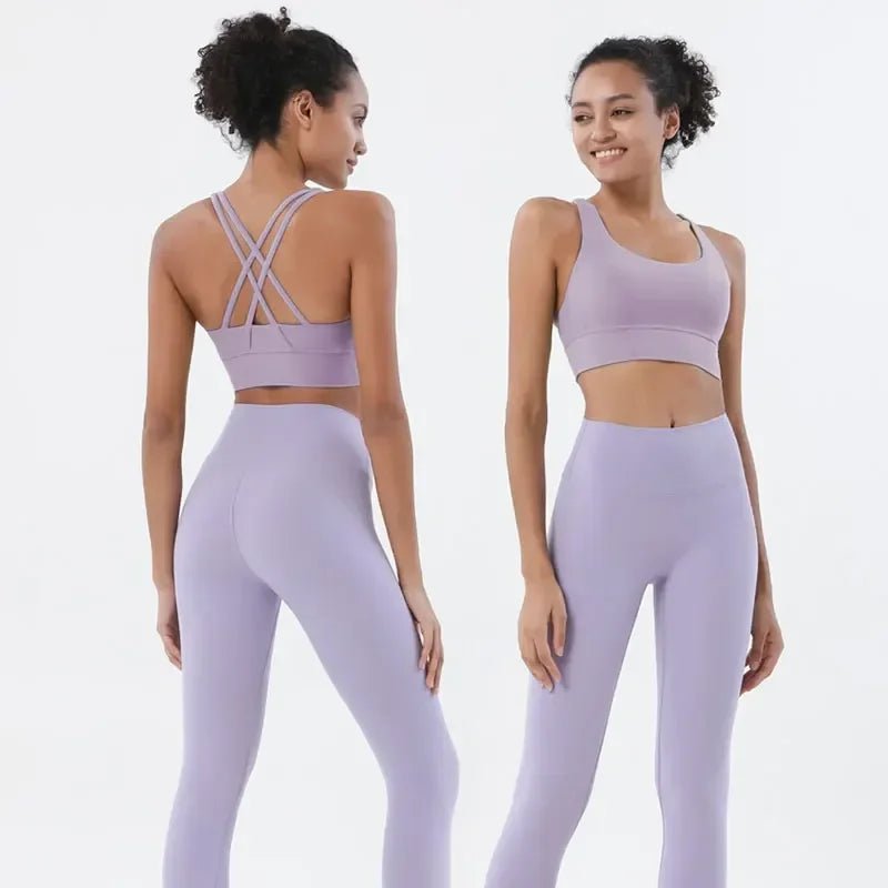 Stown Yoga Set Leggings And Tops - Derslash