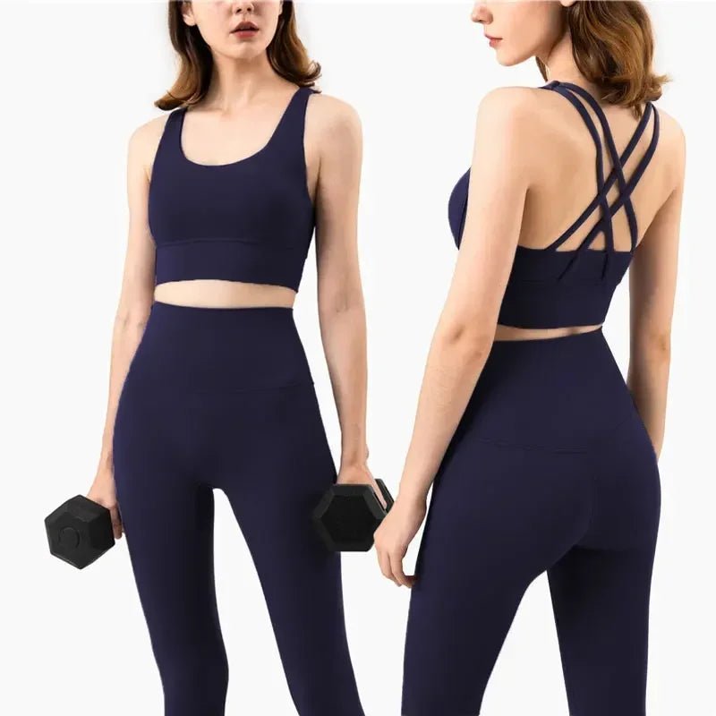 Stown Yoga Set Leggings And Tops - Derslash