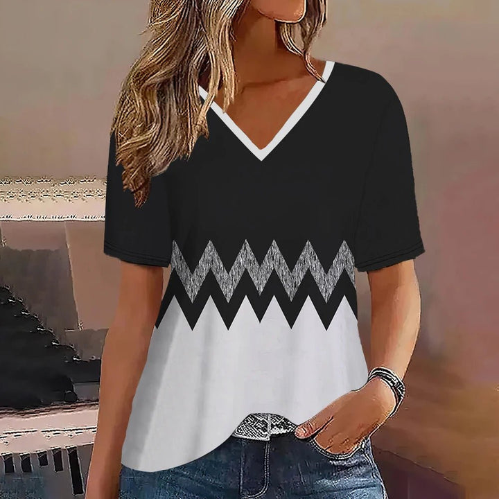 Stripped Women T - shirts - Derslash