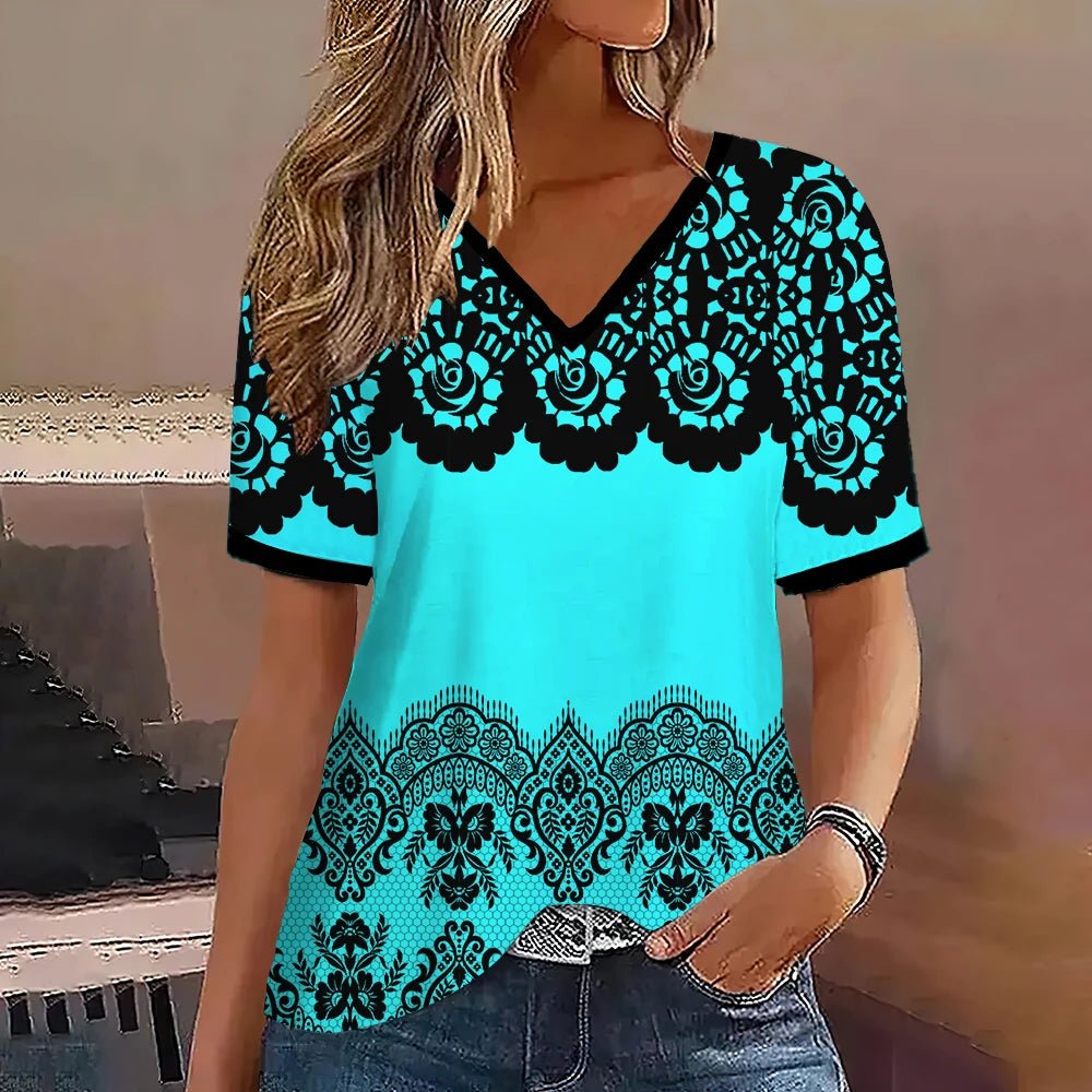 Stripped Women T - shirts - Derslash