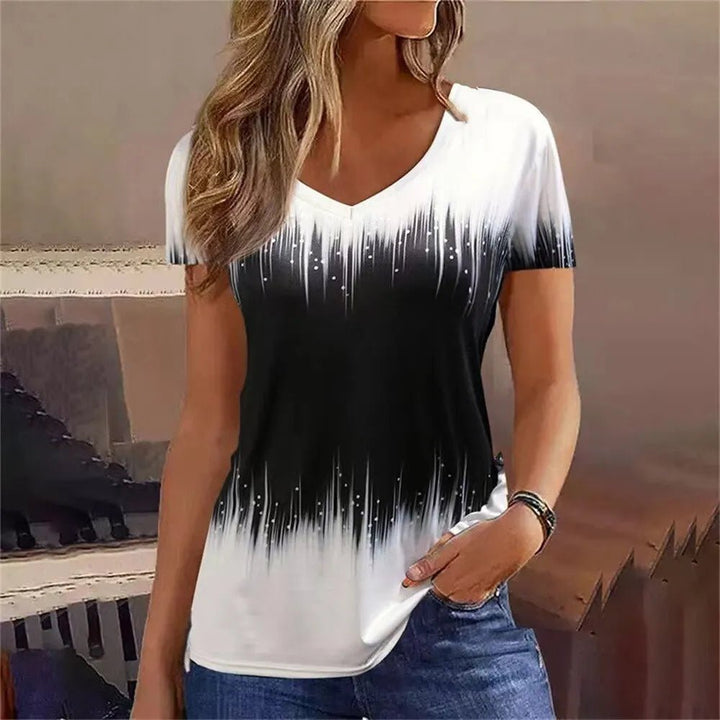 Stripped Women T - shirts - Derslash