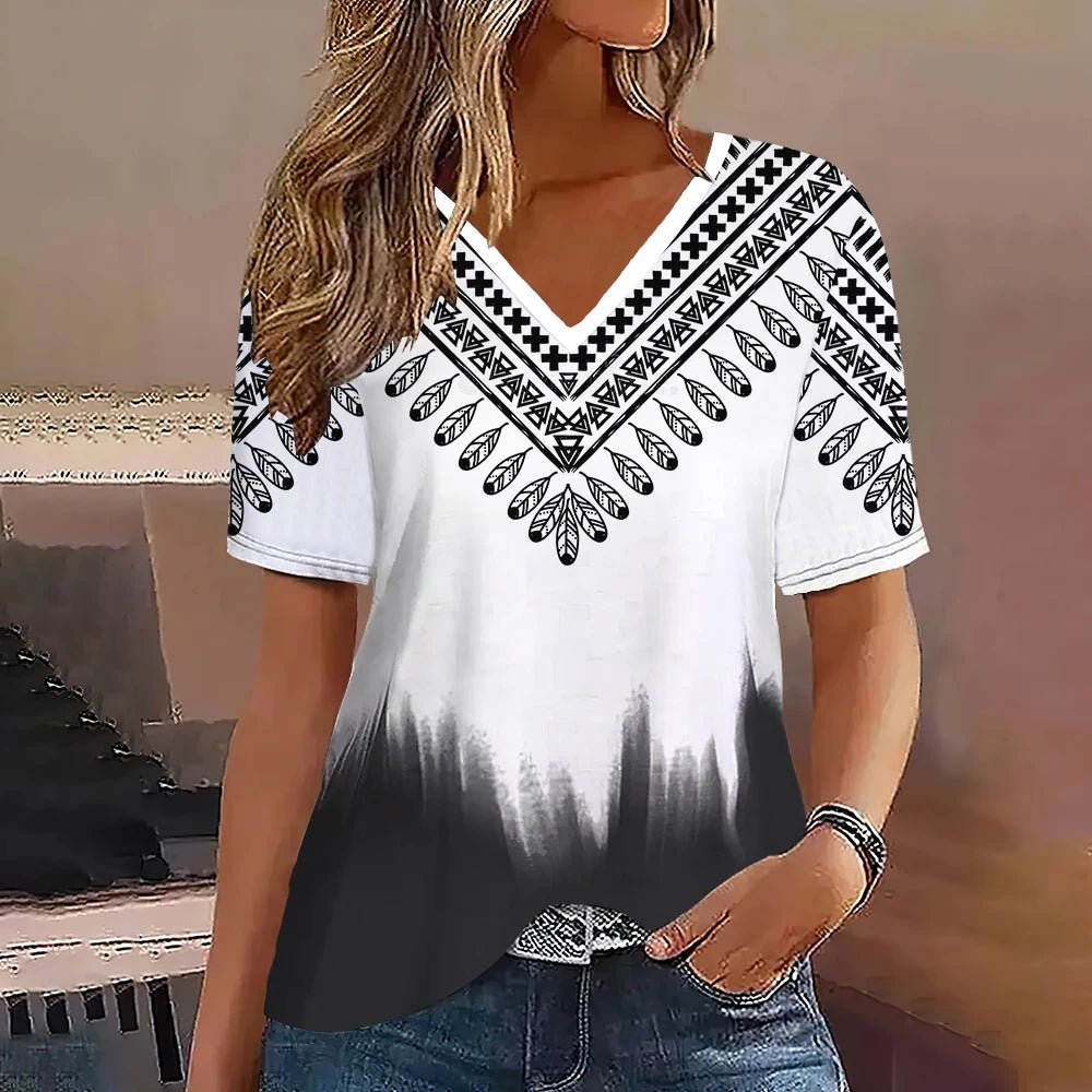 Stripped Women T - shirts - Derslash