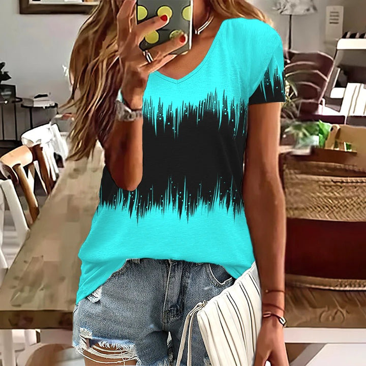 Stripped Women T - shirts - Derslash