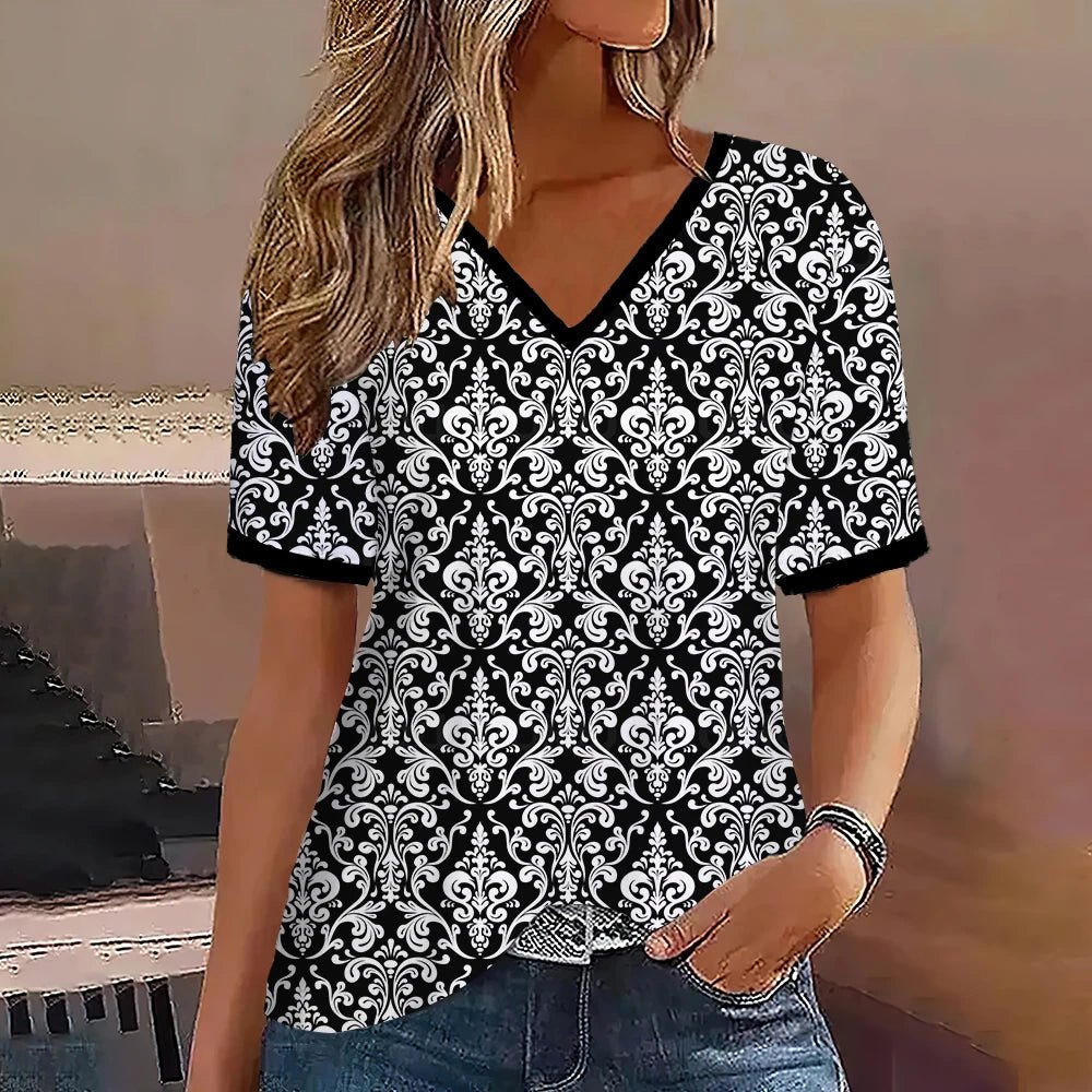 Stripped Women T - shirts - Derslash