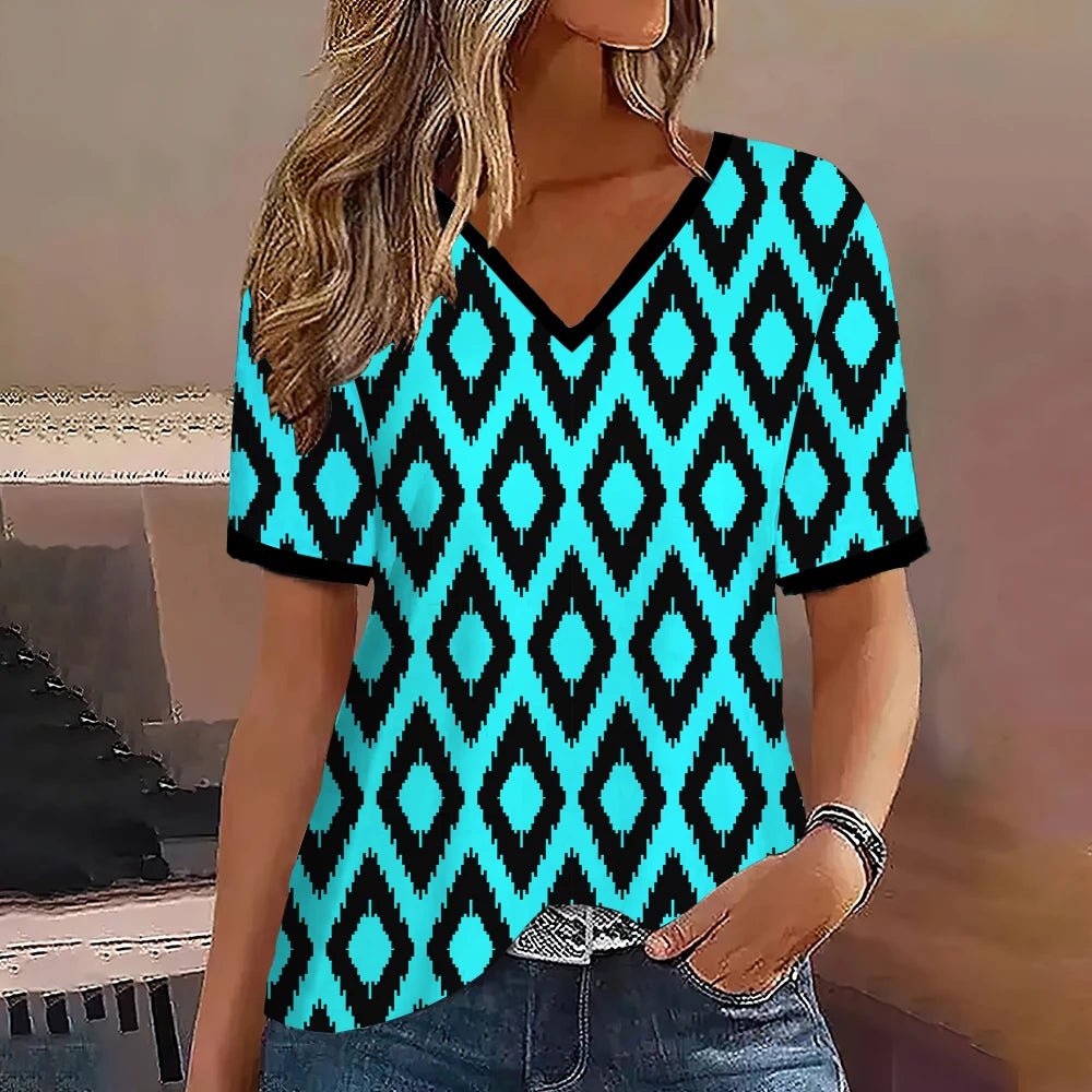 Stripped Women T - shirts - Derslash