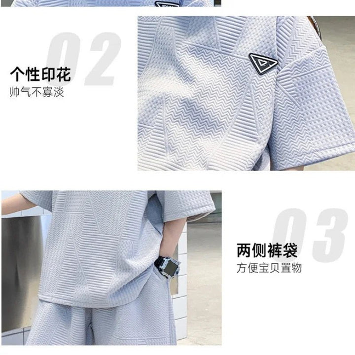 SummerT - Shirt & Shorts 2 Pieces Set - Derslash
