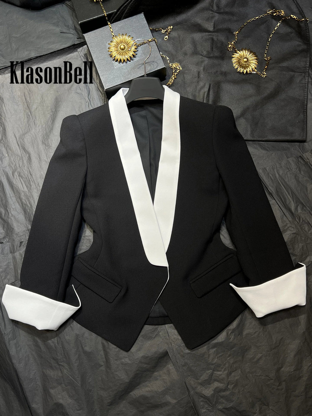 Temperament Shoulder Blazer - Derslash