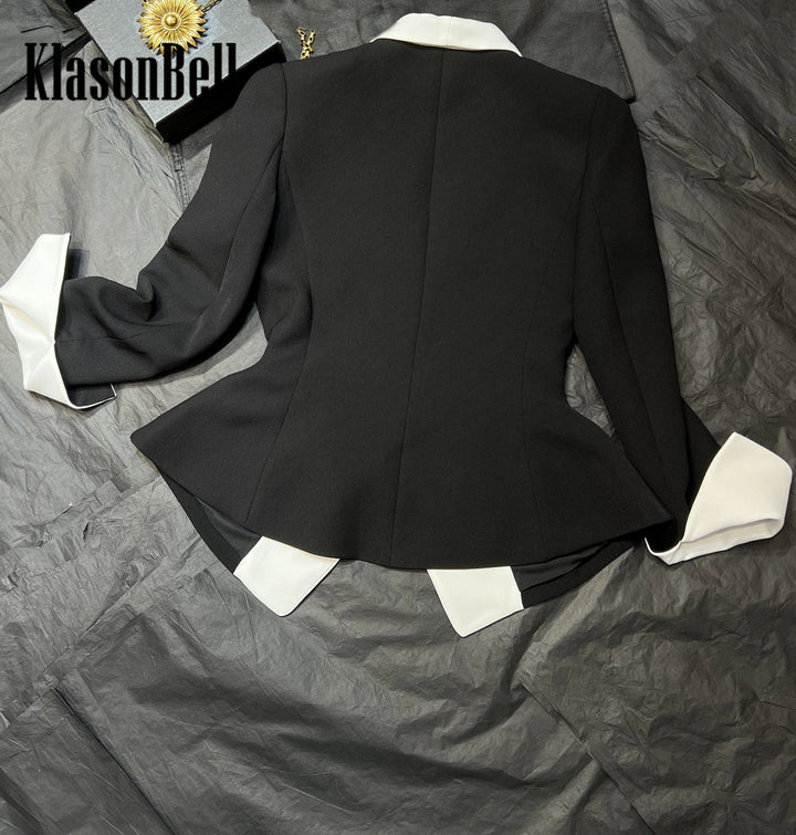 Temperament Shoulder Blazer - Derslash