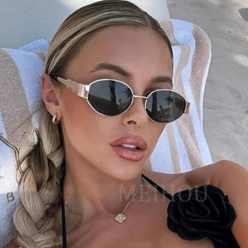 Trendy Oval Sunglasses for Women - Derslash