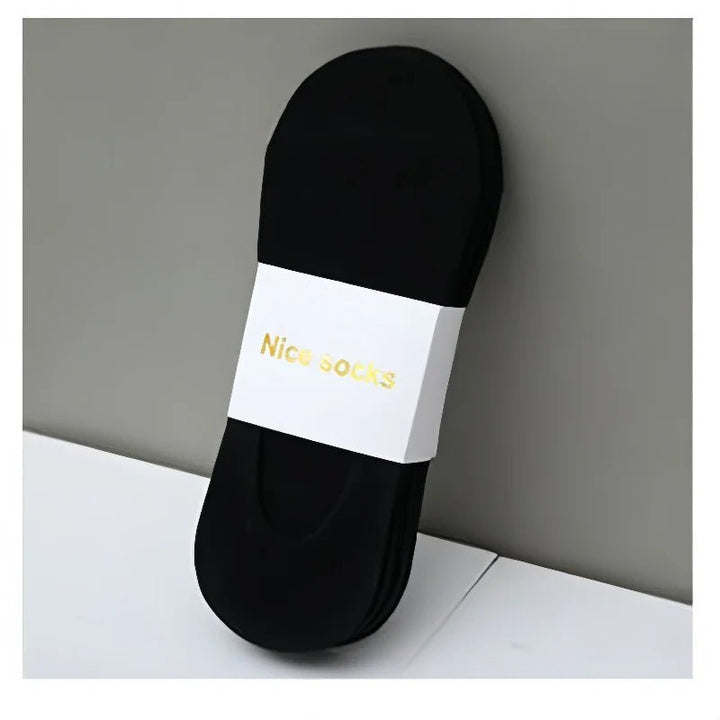 Unisex 5 Pairs of Solid Color Socks, Soft and Lightweight Ankle Socks - Derslash