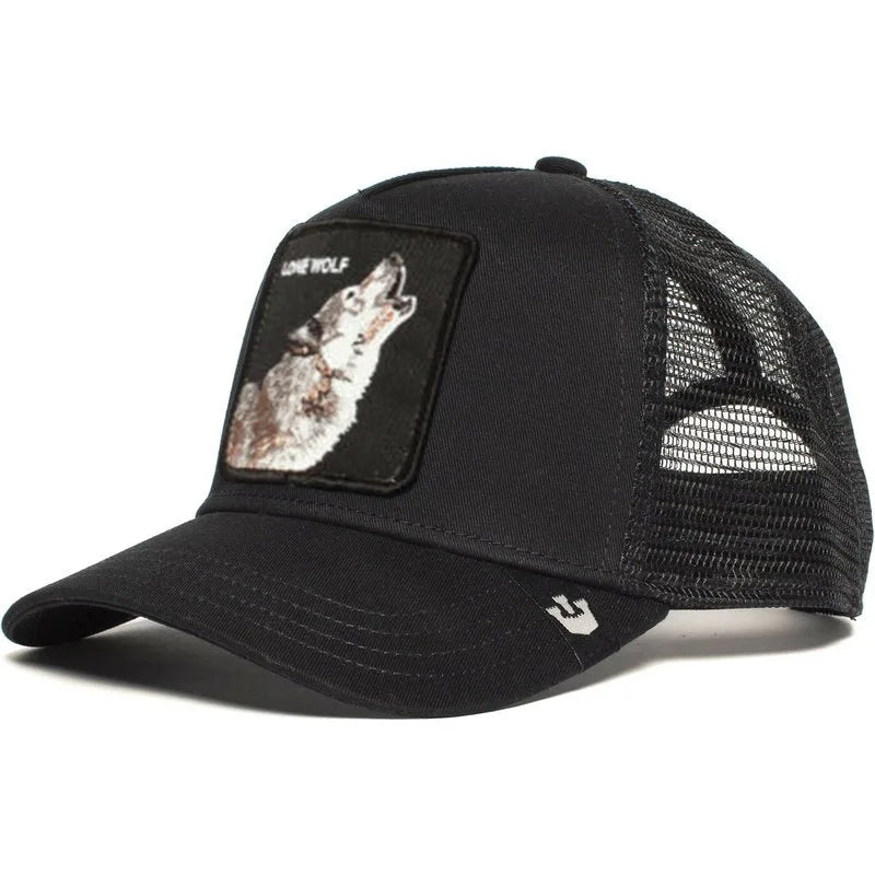 Unisex Animal Embrodery caps - Derslash