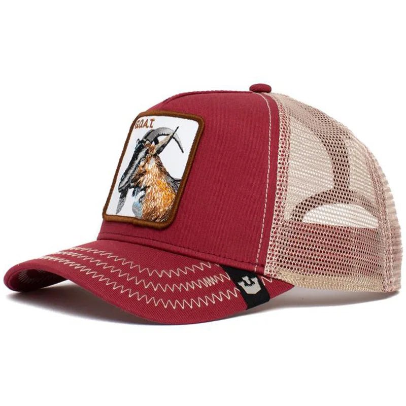 Unisex Animal Embrodery caps - Derslash
