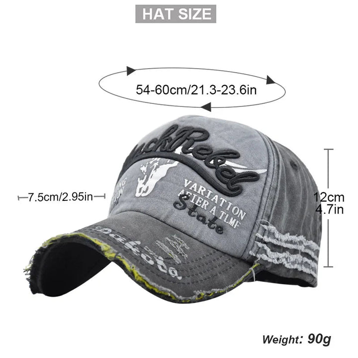 Unisex Blackrebel Baseball Caps - Derslash