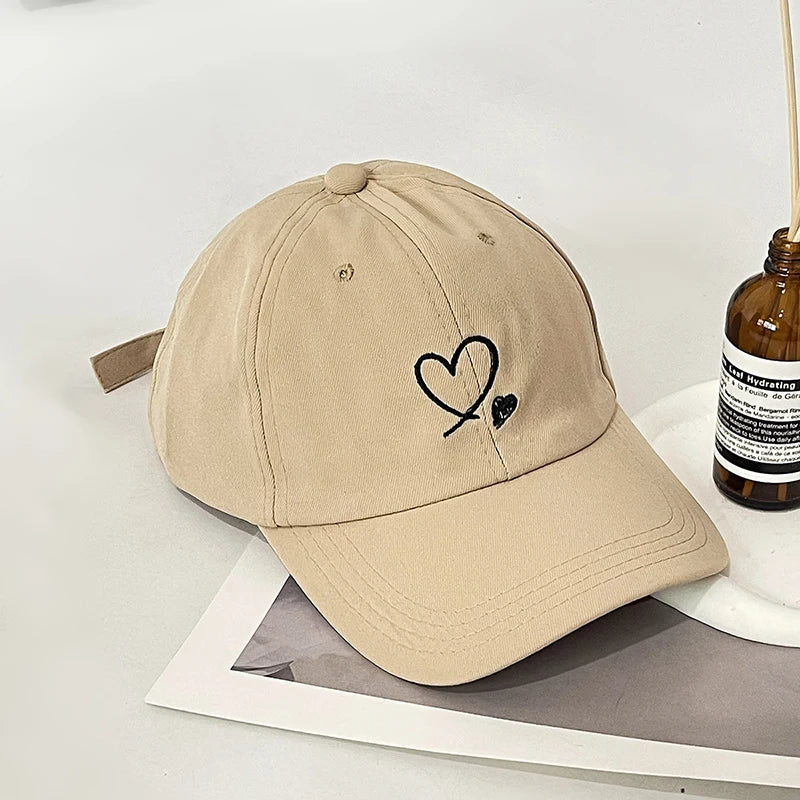 Unisex Heart Love Baseball Caps - Derslash