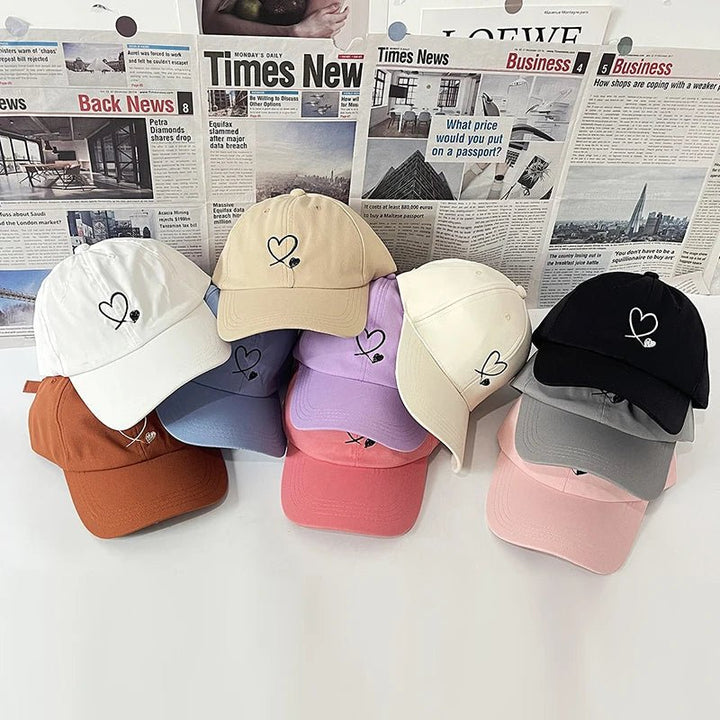 Unisex Heart Love Baseball Caps - Derslash