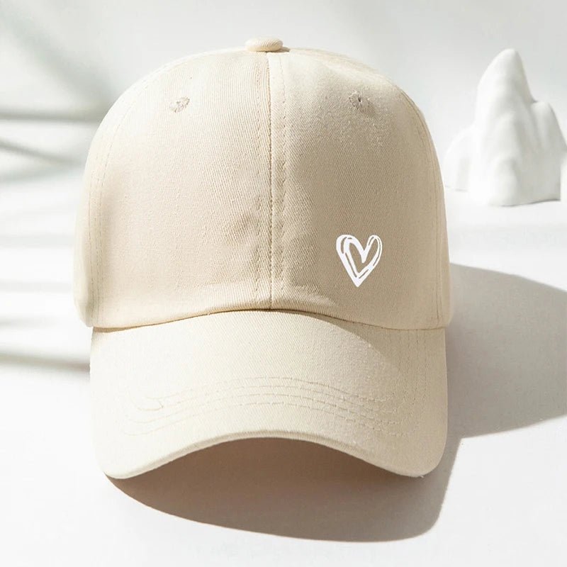 Unisex Heart Love Baseball Caps - Derslash