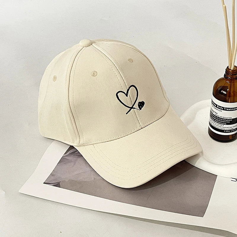 Unisex Heart Love Baseball Caps - Derslash
