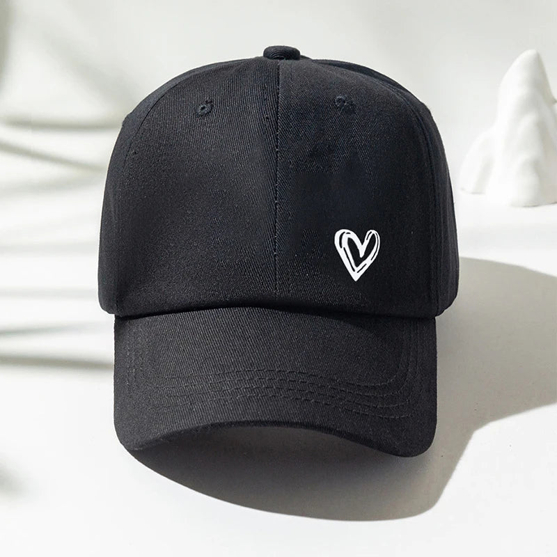 Unisex Heart Love Baseball Caps - Derslash