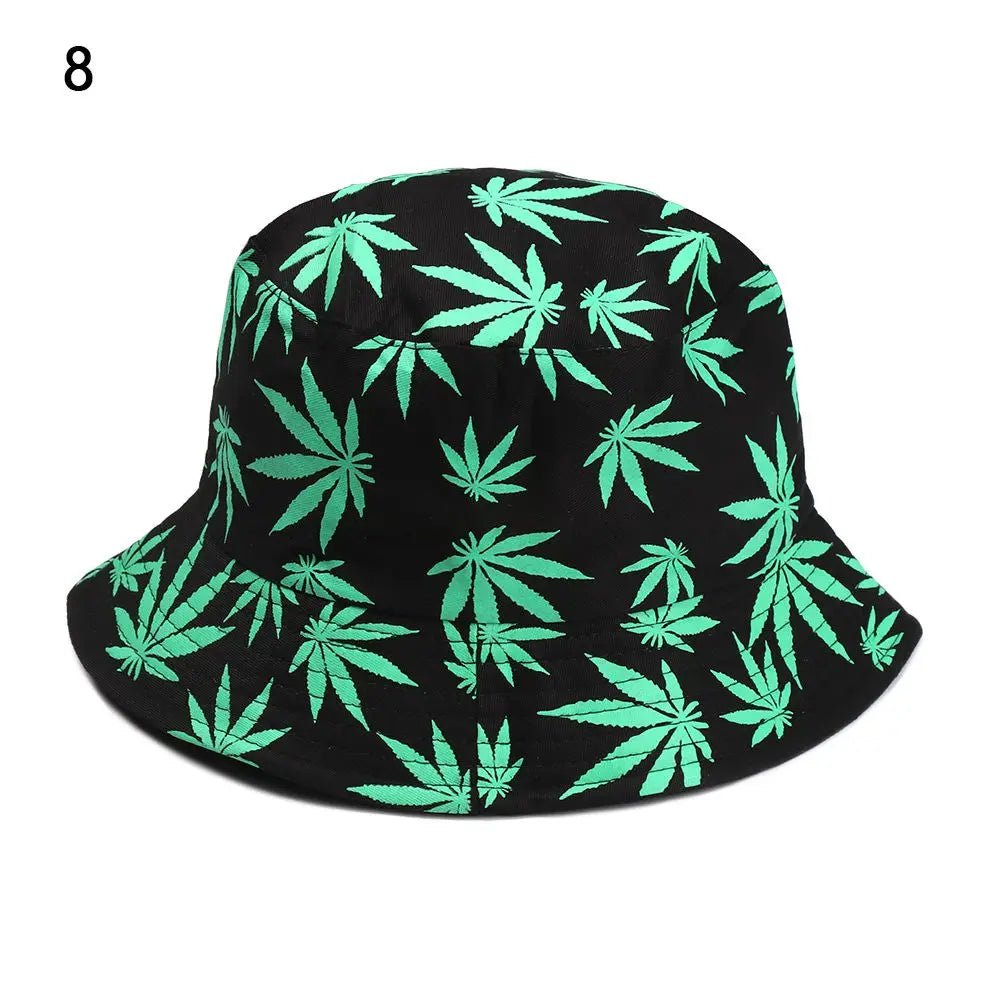 Unisex Maple Leaf Design Bucket Hats - Derslash