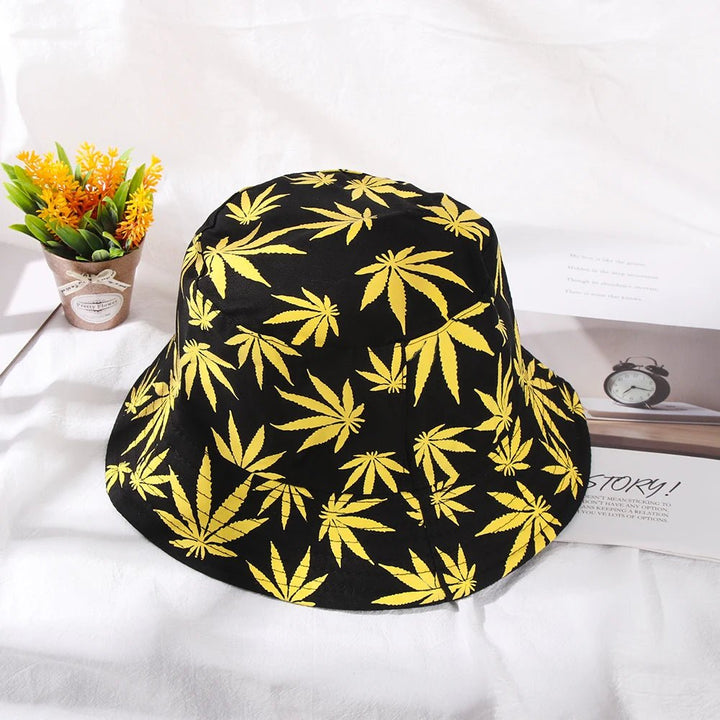 Unisex Maple Leaf Design Bucket Hats - Derslash
