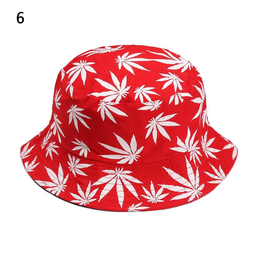 Unisex Maple Leaf Design Bucket Hats - Derslash