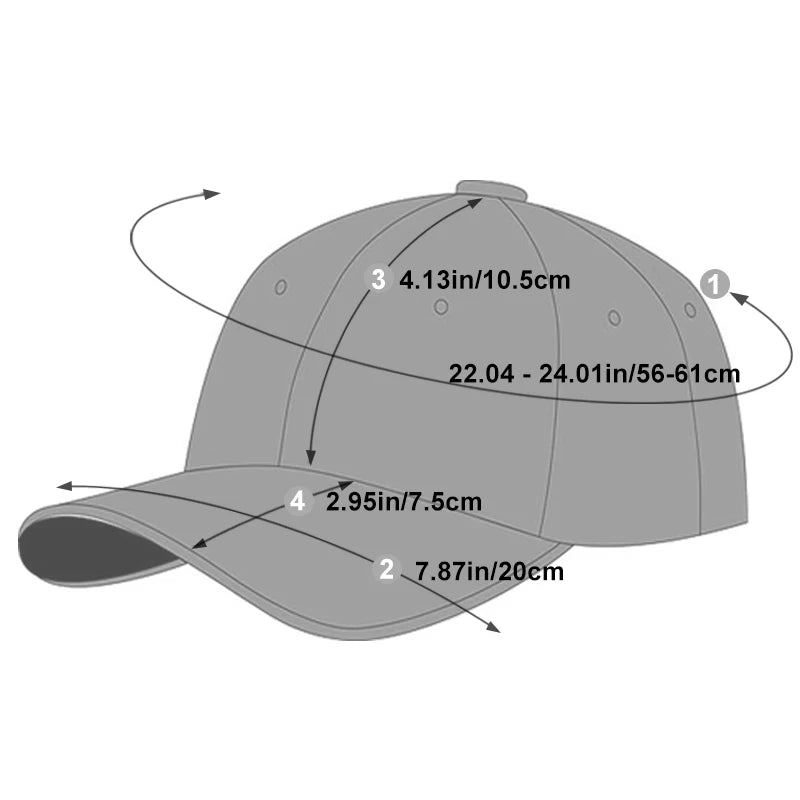 Unisex Smile Face Embroidery Baseball Caps - Derslash